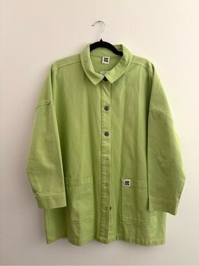 Lucy & Yak Lime Green Chore Jacket
